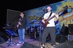 ANTONIO ALVAREZ CON SU BANDA EN LA URBANIZACION DE ROQUETAS