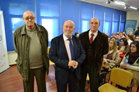 rector con los responsables Banco Alimentos 051212