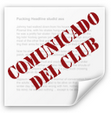comunicado