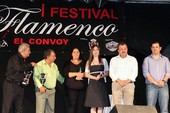 ganadores del Concurso de Flamenco  y Organizadores.