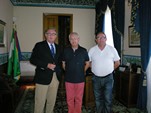 los ediles con Antonio Martin Cespedes