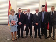 DELEGACION DE ASAJA CON CAÑETE Y TEJERINA