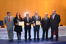 Foto premiados Premio Implicacion Social Consejos Sociales