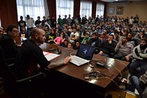 Rapero Zatu en la UAL