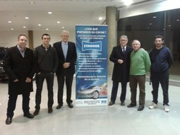 el alcalde en la inauguracion