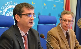 Antonio Salmeron y Javier de las Nieves presentación proyecto AMiSDT