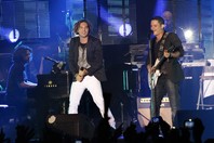 David Bisbal con Alejandro Sanz