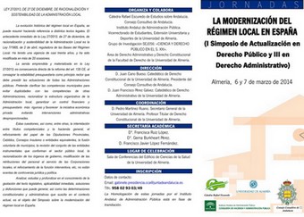 Regimen local-Tríptico