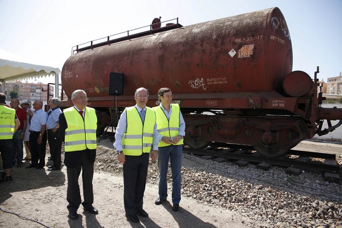 140716 Alcalde derribo muro vias renfe Parque de la Estacion9