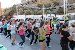La actividad de zumba fue la que mayor participación registró