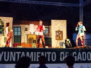 Una de las escenas de la divertida representación de la comedia infantil Scrrable