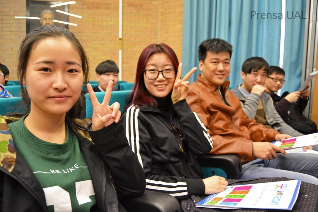 Recepción alumnos chinos 1