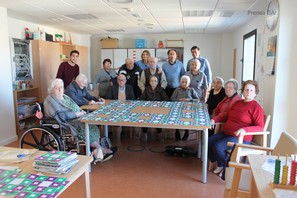 Mayores alfombra Sierpinski