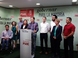 150525 Foto PSOE JLST valoración resultado elecciones municipales