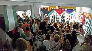 150831 FOTO PSOE Adra Preparativos Feria