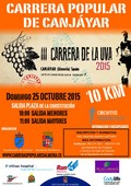 Cartel Canjáyar Carrera Uva
