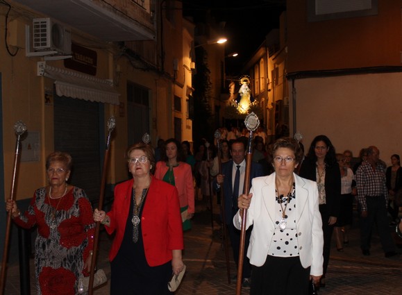La procesion ha recorrido las principales calles del pueblo
