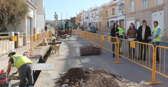 160330 visita obras abastecimiento calle Belen (2)