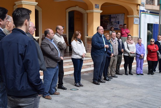 Durante la concentacion silenciosa ha habido un recuerdo emocionado para  las victimas