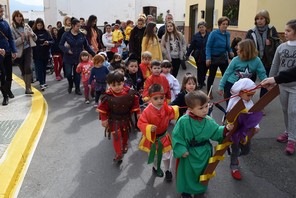 El desfile procesional discurrió por las principales calles de la villa