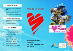 triptico semana saludable 2016