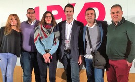 Afiliados de El Ejido y Berja con Gorka Maneiro