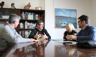 170119 Manuel Cortes recibe nueva gerente Consorcio Transportes