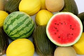 sandia y melon