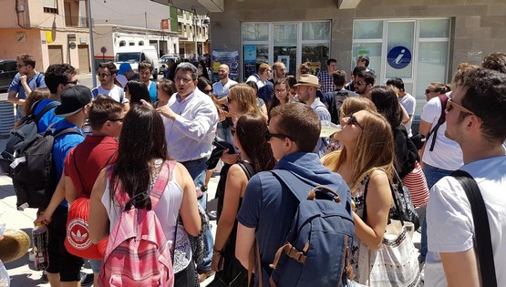 170516 Erasmus visitan Adra