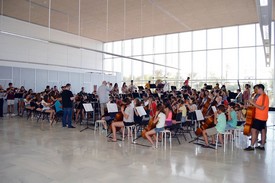 7-7-2017 Cultura-Ensayo orquestas Infantil y Juvenil