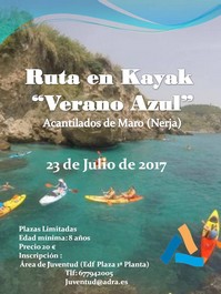 Cartel Ruta Kayak Nerja