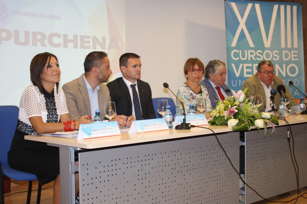 FOTO 1 INAUGURACION CURSO DE VER ANO SOBRE MENORES EN PURCHENA