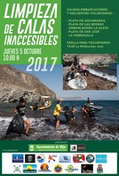 Cartel limpieza playas 2017 con aekal