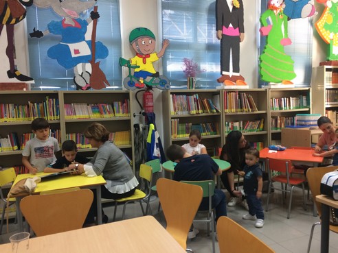 Los mas pequeños han participado en talleres infantiles en la Biblioteca de Gádor