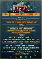 Cartel por días Juergas Rock Festival