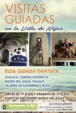 CARTEL RUTAS GUIADAS
