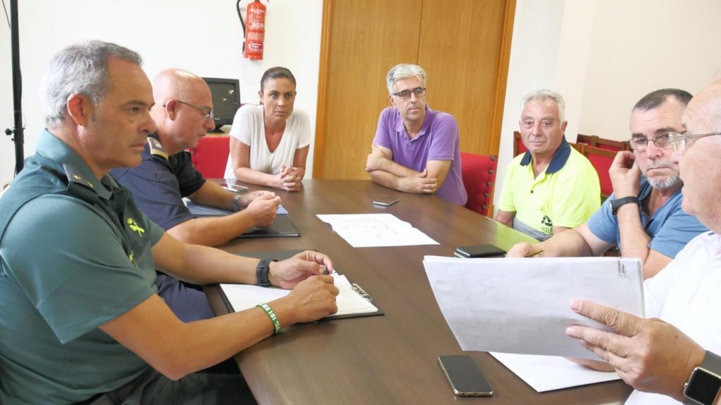 180903 reunion seguridad feria