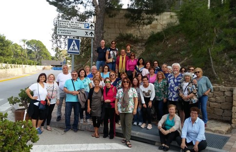 ANA GARCIA Y VECINOS DE MOJACAR EN ARCHENA
