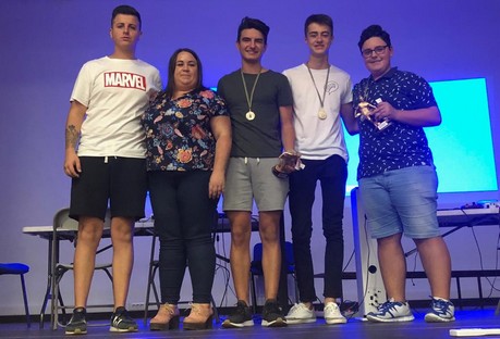 FIFA 2019 PREMIADOS Y CONCEJALA DE JUVENTUD