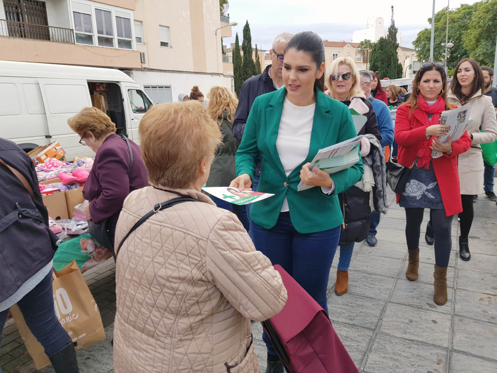 181123 Foto PSOE. Noemi Cruz, ca ndidata al Parlamento andaluz