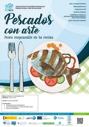Pescados con arte cartel A3 actividades San José