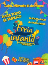 Cartel III Feria Infantil Adra