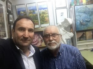 Indalecio Modesto y Jose Antonio Canteras