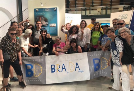 VISITA A NÍJAR DE LA ASOCIACIÓN BRADA