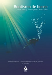 Cartel 'Bautismo de buceo'