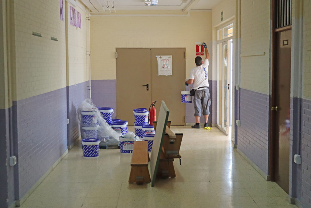 mejoras colegio celia vinÞas berja