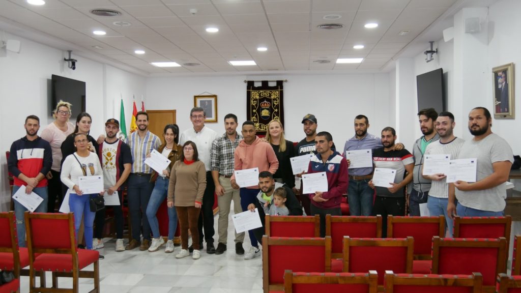 191029 Entrega diplomas Planes de Empleo