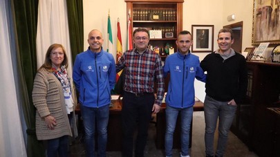 alcalde de Berja recibe cristian parrilla