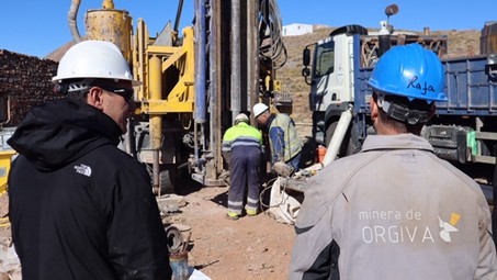 trabajos sondeos sierra de gador pozo lupion