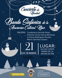 CARTEL CONCIERTO DE NAVIDAD